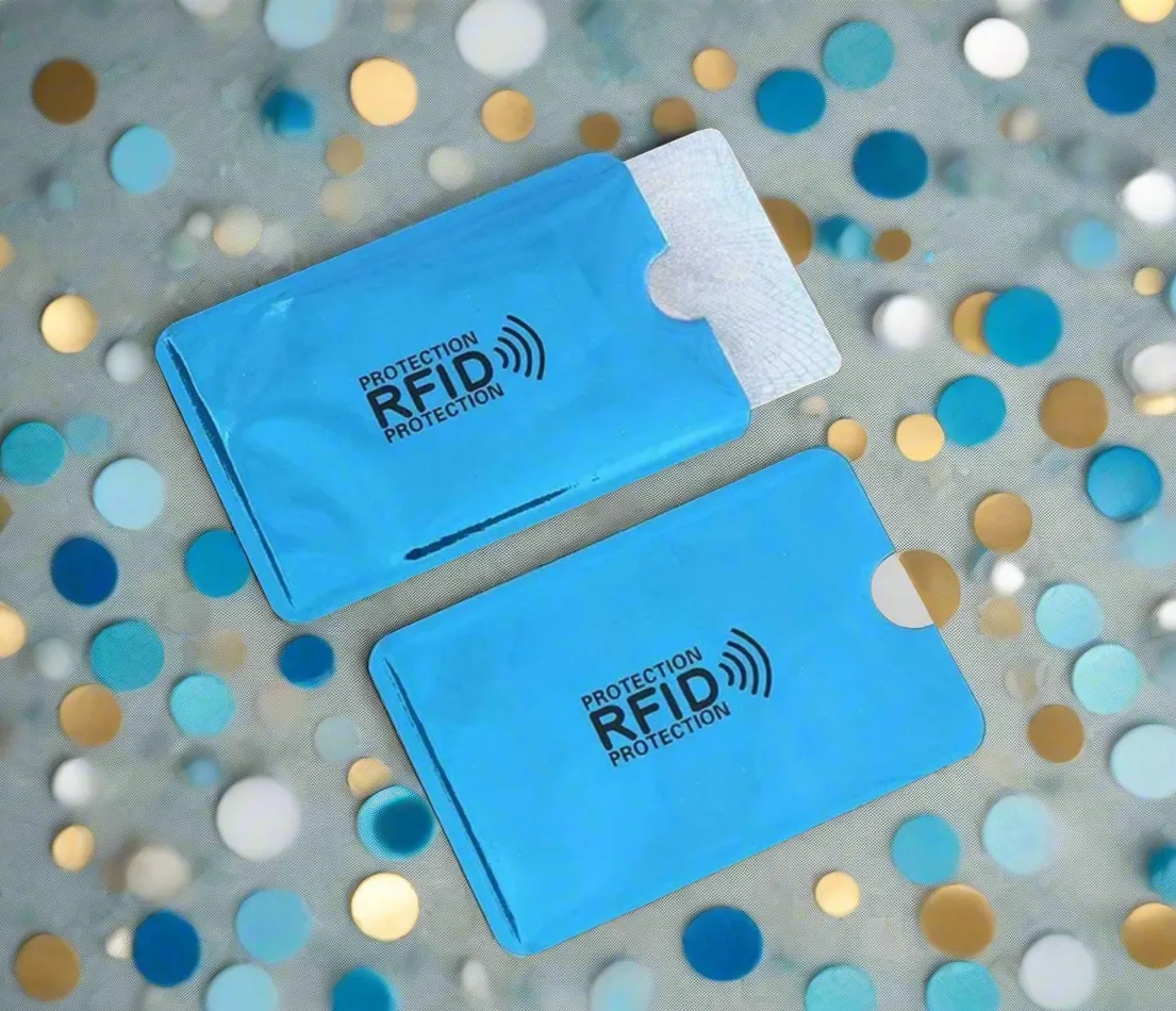 2-Pack RFID Blocking Credit Card Sleeves- $4.95