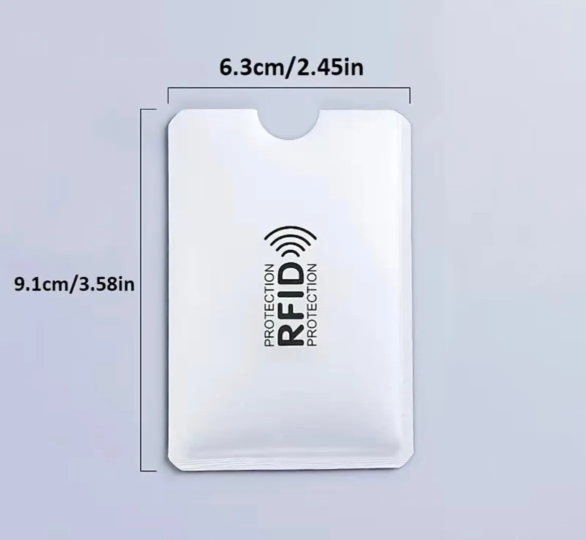 2-Pack RFID Blocking Credit Card Sleeves- $4.95