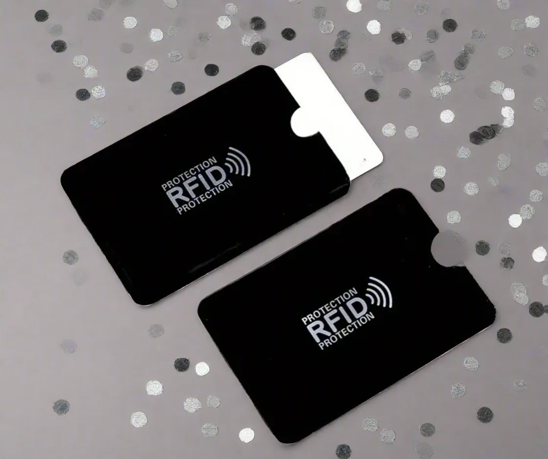 2-Pack RFID Blocking Credit Card Sleeves- $4.95