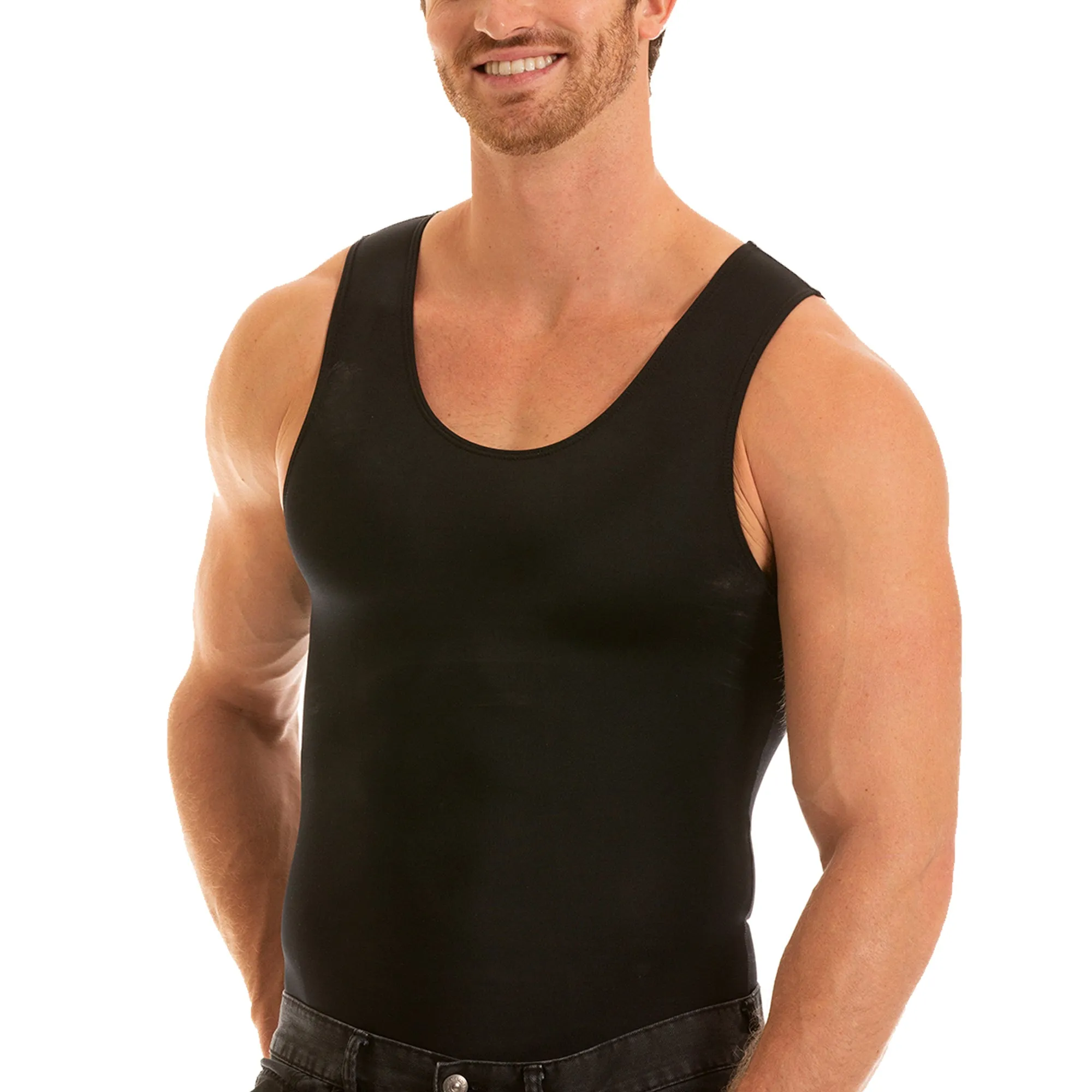 3-Pack Insta Slim Compression Muscle Tank MS0003