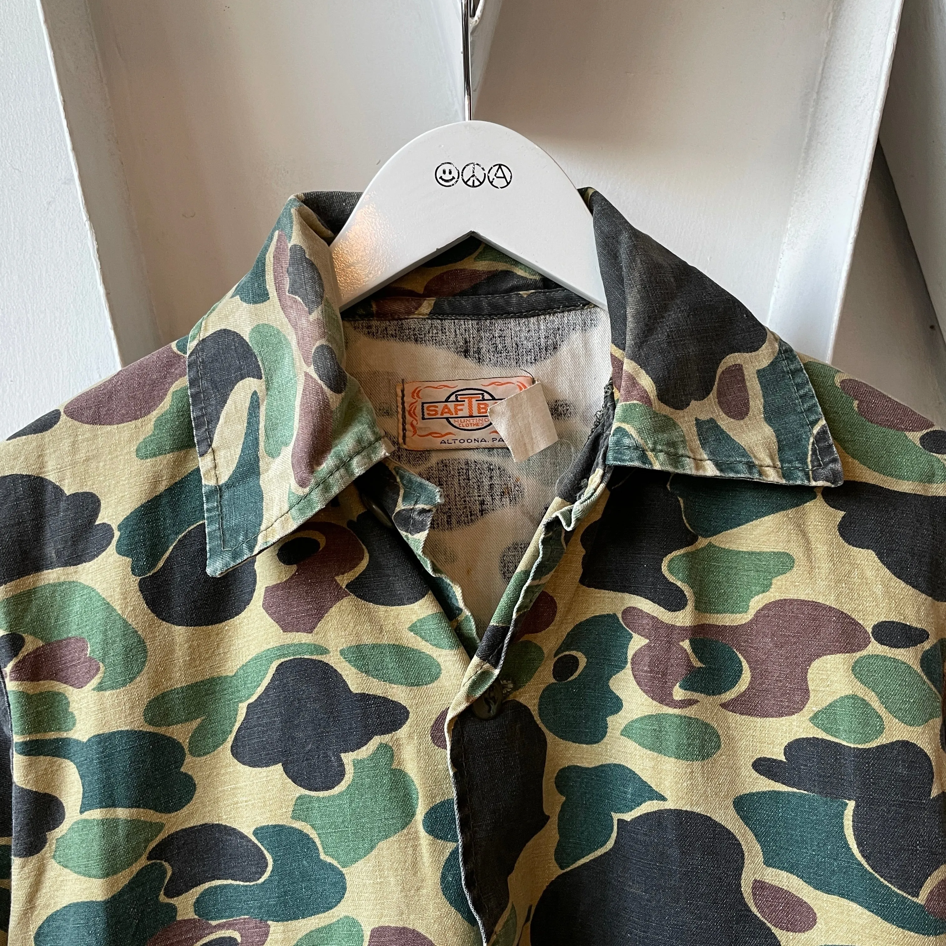 70’s SafTBak Camo Jacket - Large