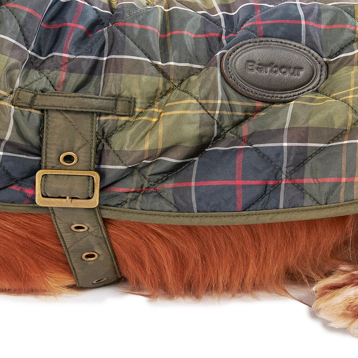 Barbour Tartan Dog Coat