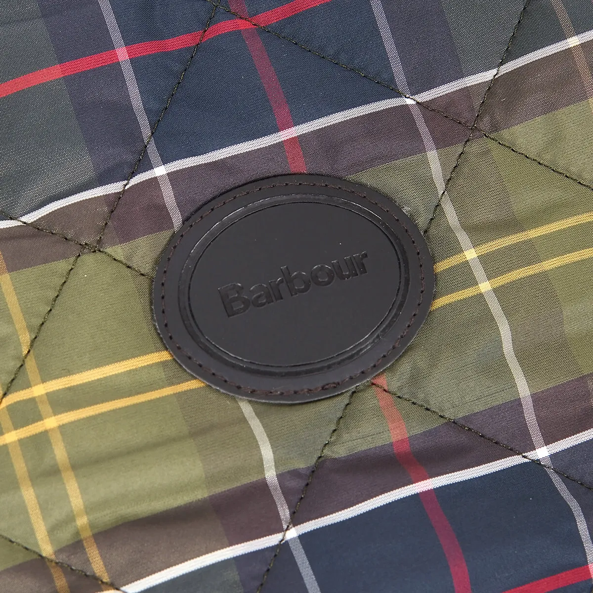 Barbour Tartan Dog Coat