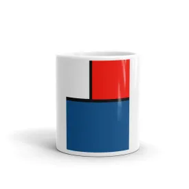 Block Colours Three Mug by Robert Bowen