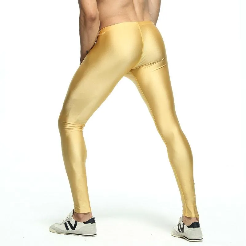 Bold Metallic Leggings