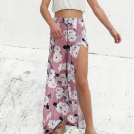 Chiffon Sarong Maxi Skirt