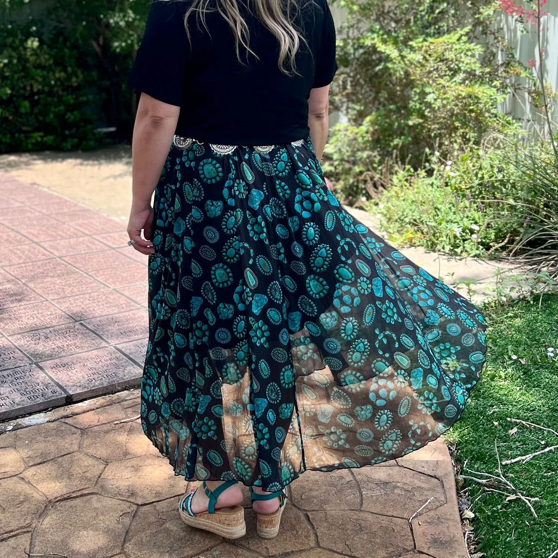 Concho Kreek Maxi Skirt