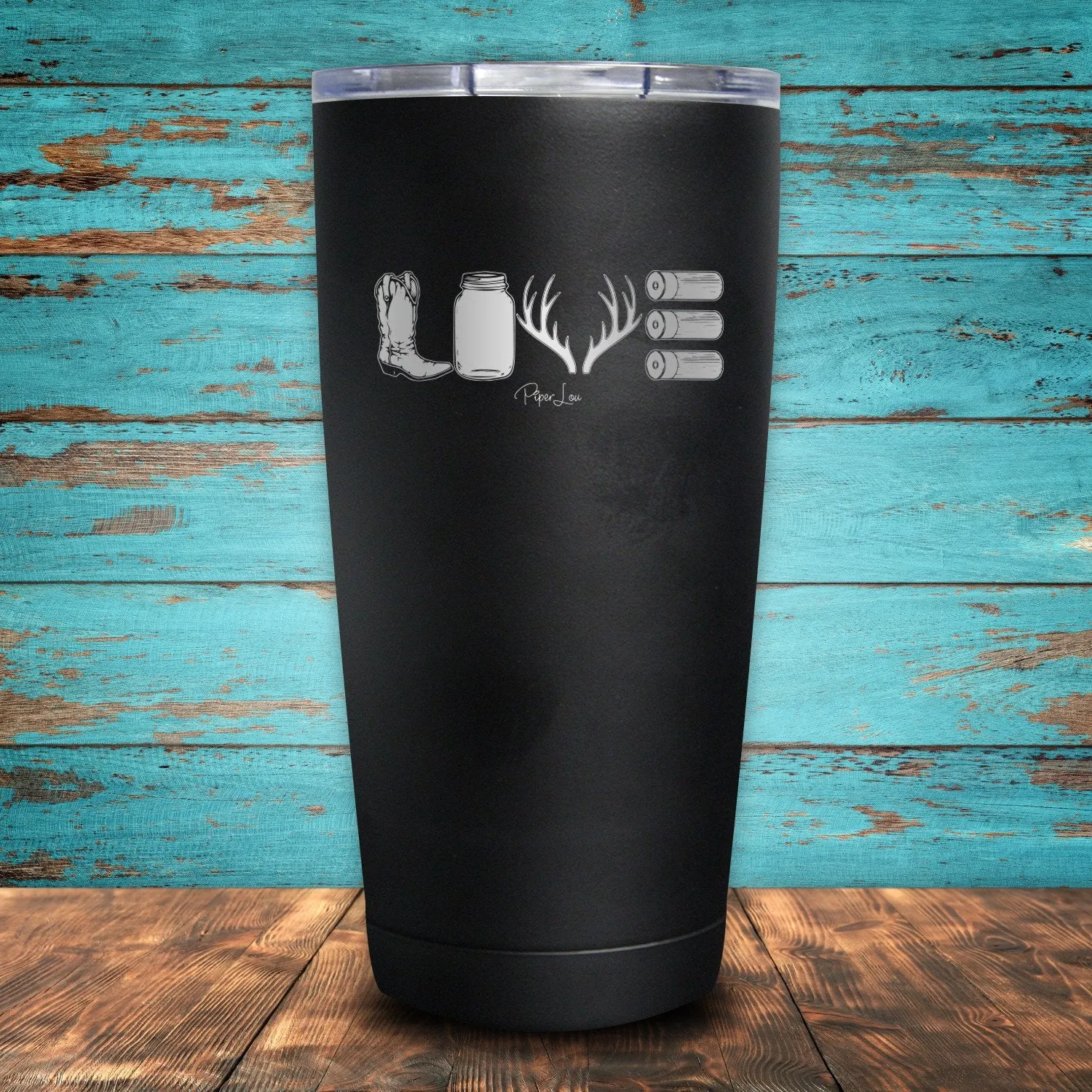 Country Girl Love Coated Drinkware