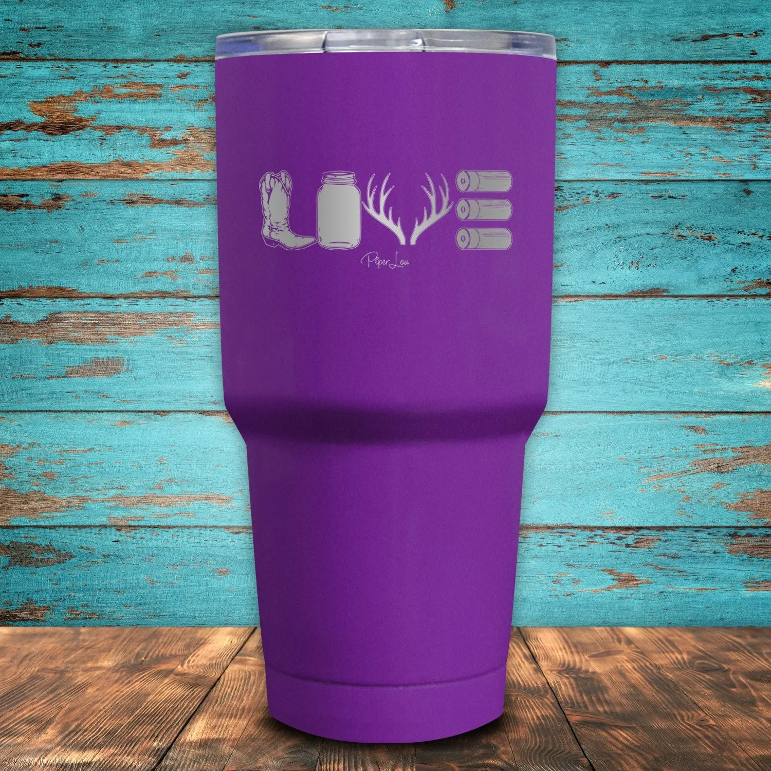 Country Girl Love Coated Drinkware