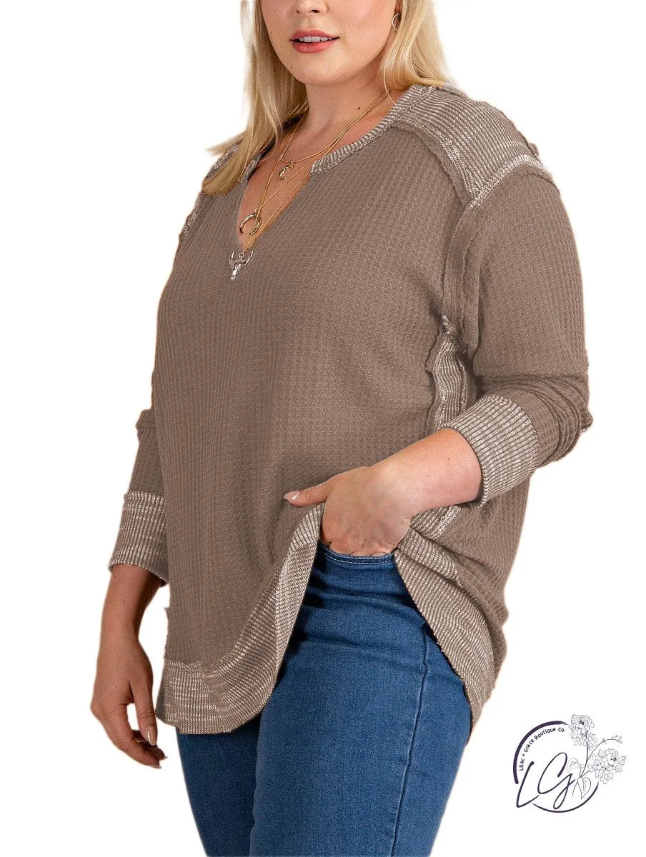 Curvy Begin Again Thermal Long Sleeve