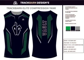 DC-Athletics- Mens Track Compression Tank