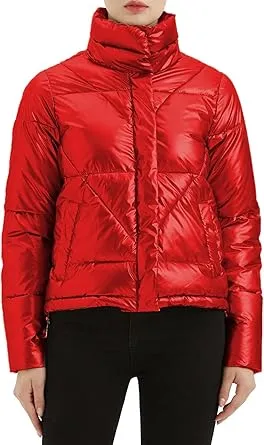 Diamond Quilted Puffer Coat