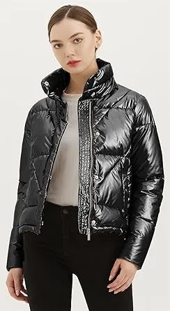 Diamond Quilted Puffer Coat