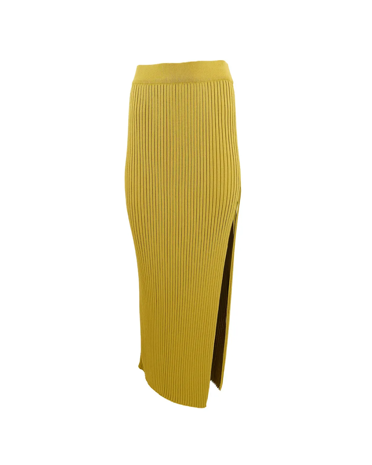 Eos Ribbed Maxi Skirt