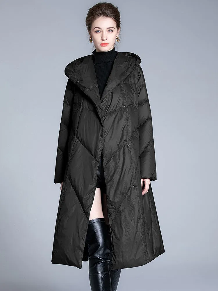 Erin Hooded Down Puffer Coat