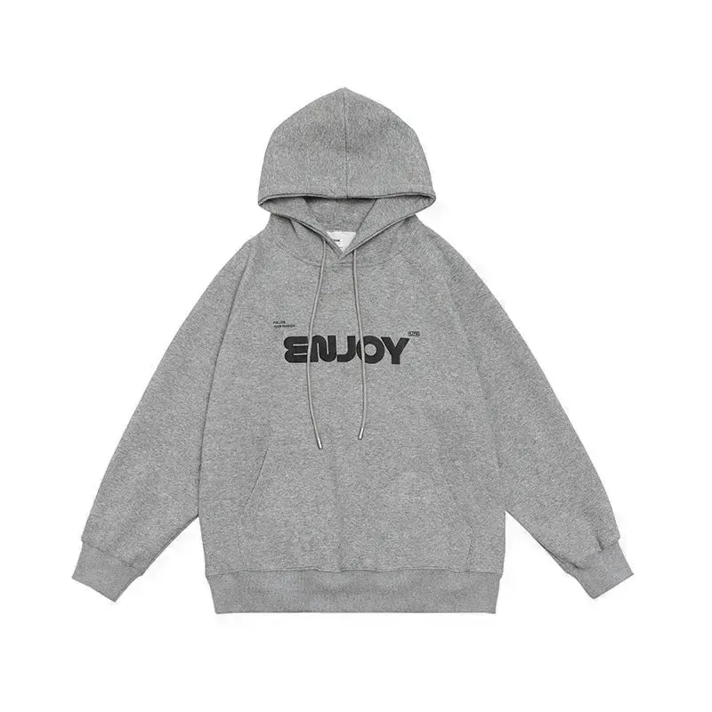 Fall Winter Teenagers Oversized Hoodie Pullover Sweatshirt