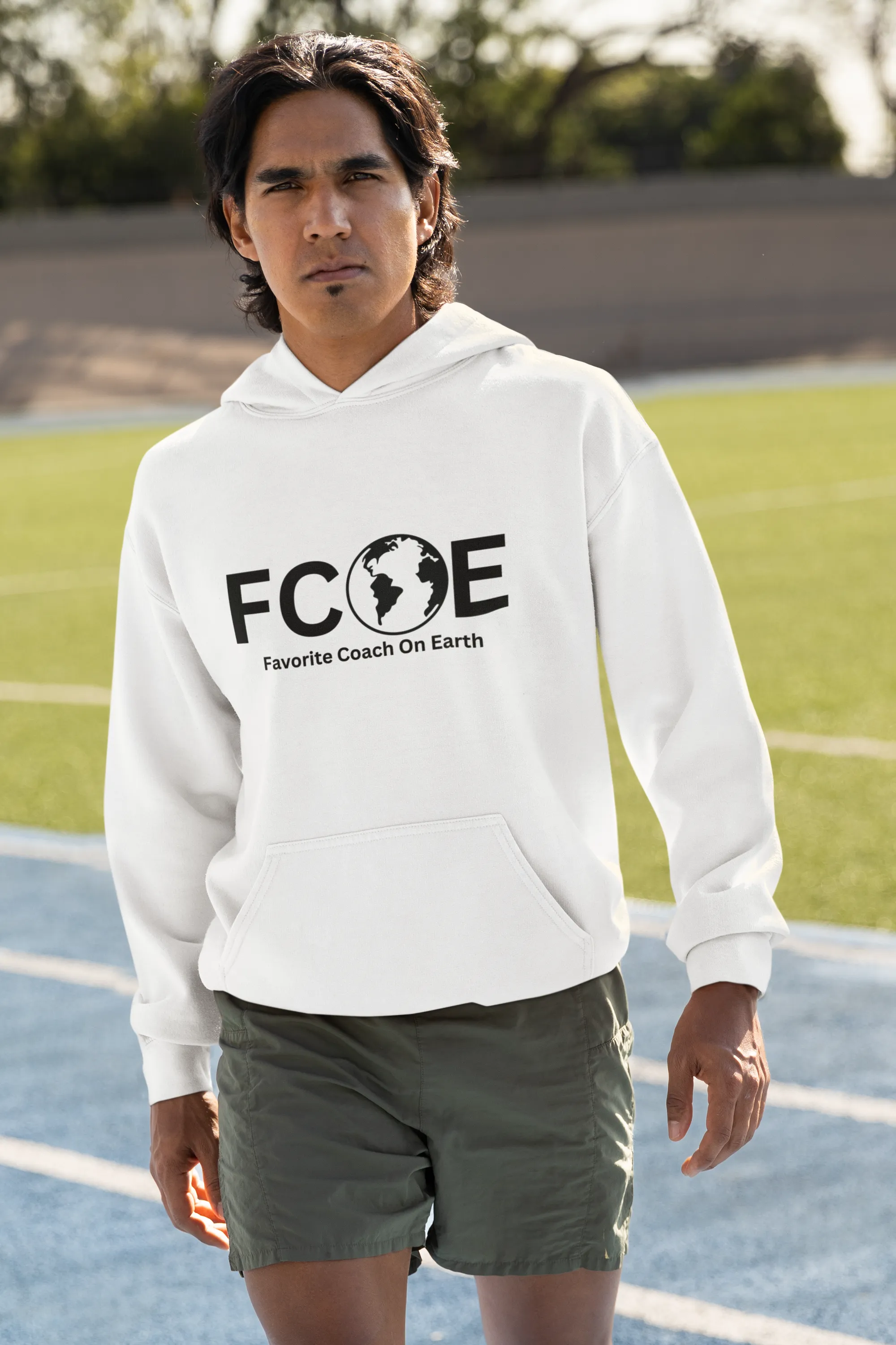 Favorite Coach On Earth (FCOE) Hoodie – Cozy & Durable