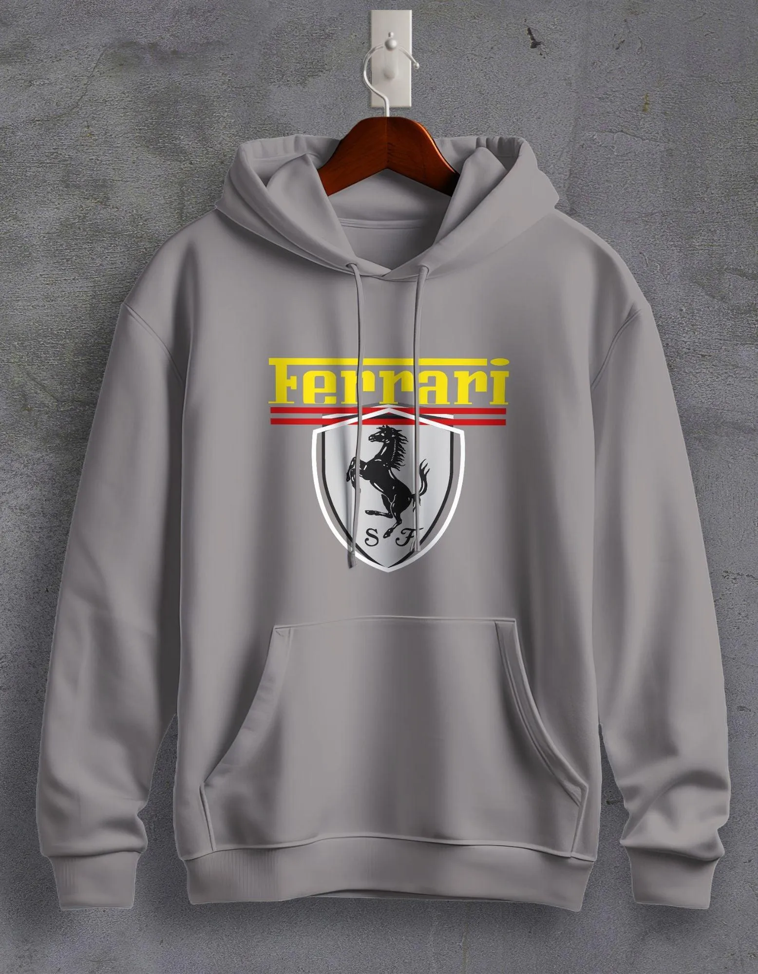 Ferrari Printed Unisex Hoodie For Men/Women