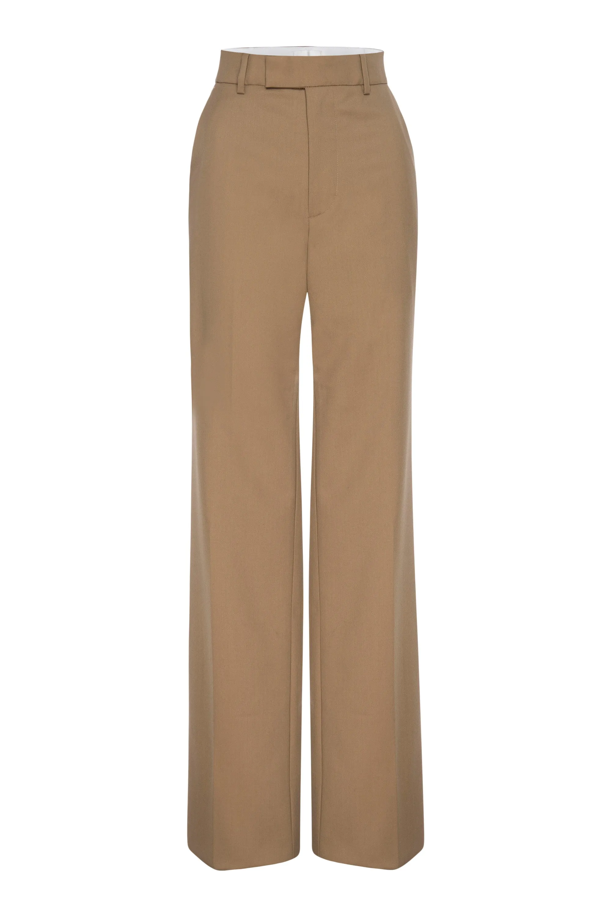 Frame Denim Easy Slim Crop Pant in Light Camel