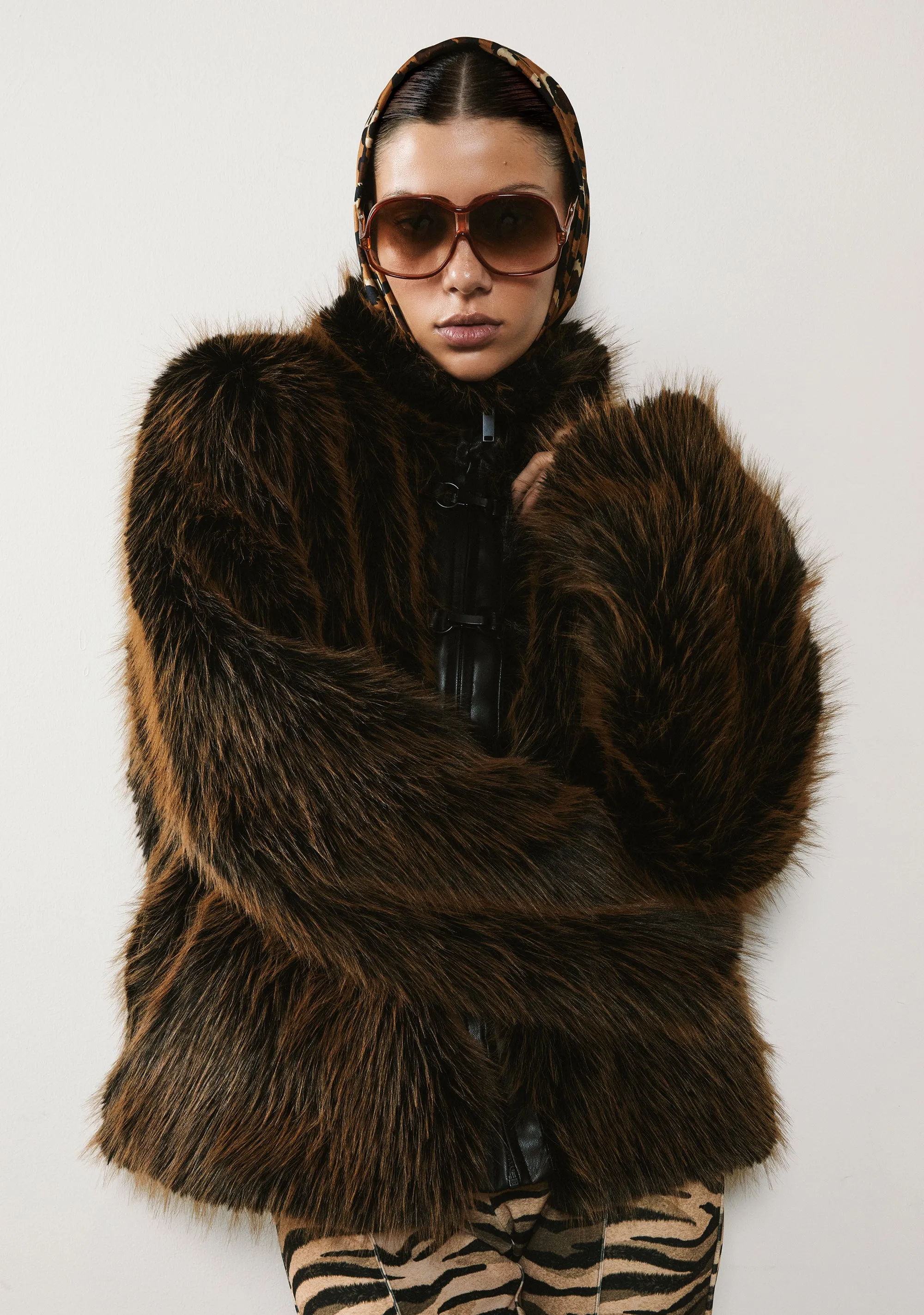 High Society Babe Faux Fur Coat