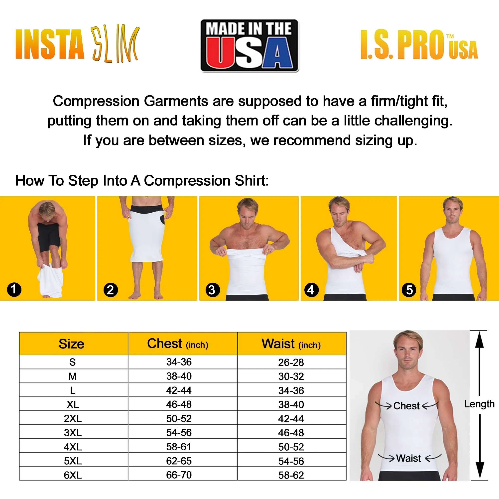 Insta Slim High Compression Muscle Tank ISMS0001