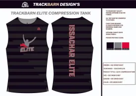 IssaChar-Elite- Mens Track Compression Tank