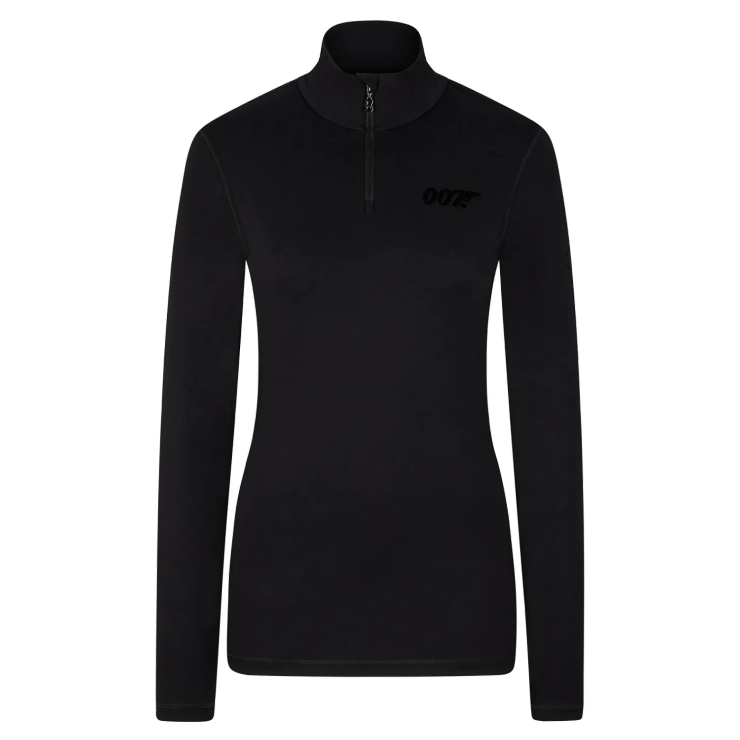 James Bond Quarter Zip Base Layer Top - By Bogner