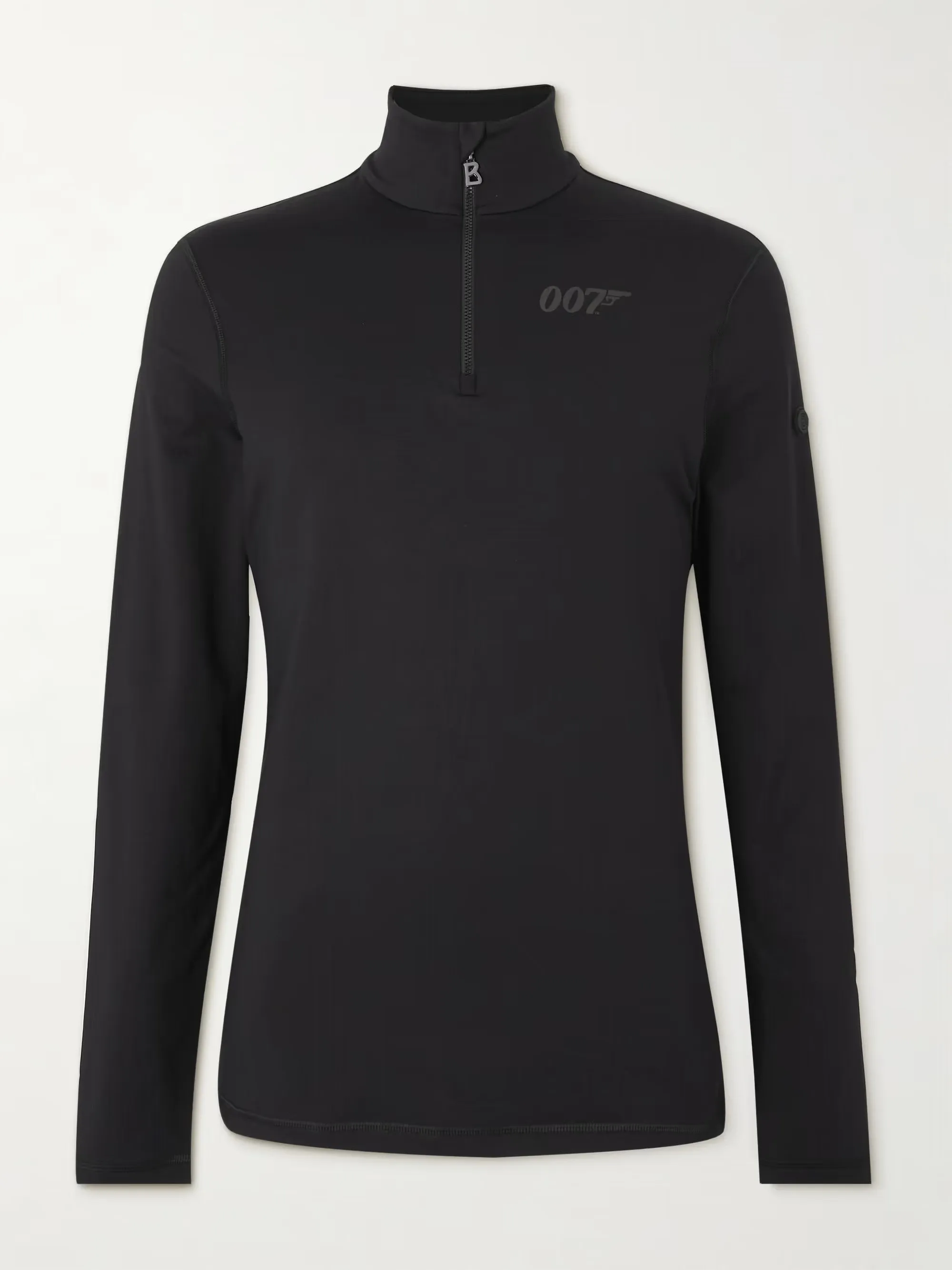 James Bond Quarter Zip Base Layer Top - By Bogner