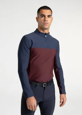 Kent Base Layer (Navy/Burgundy)