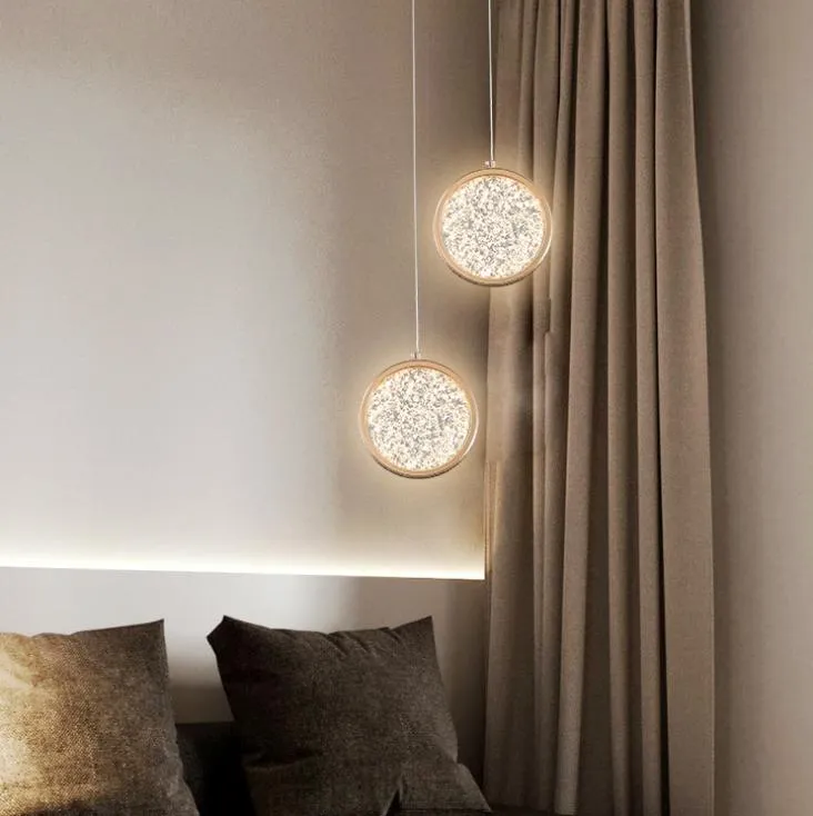 LED Modern Luxury Disc Modern Pendant Light