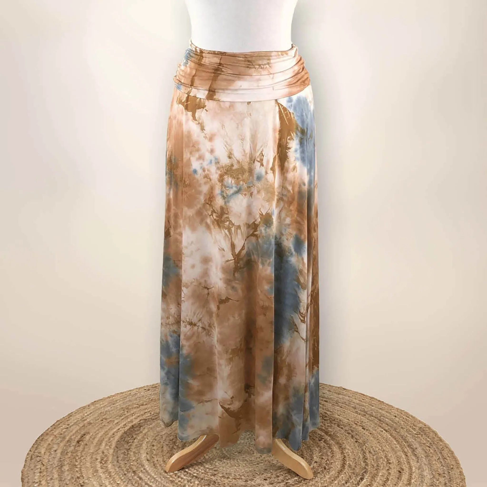 Lisa Maxi Tie Dye Skirt - Nopal