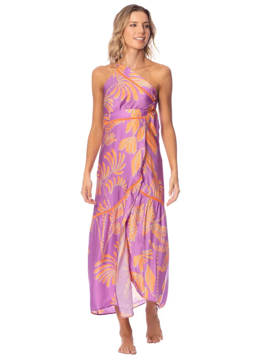 MAAJI Lilac Ferns Autumnally maxi skirt/dress