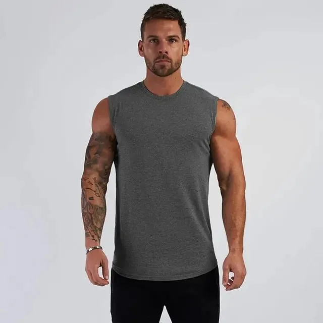 Men's Compression Gym Tank Top - Lightweight, Breathable, & Stylish Design