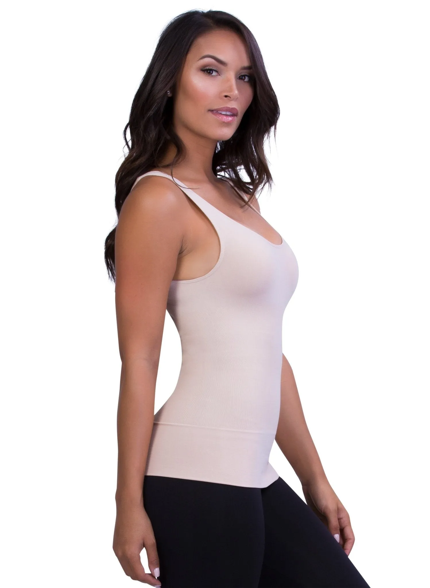 Mother Tucker Scoop Neck Tank - Nude