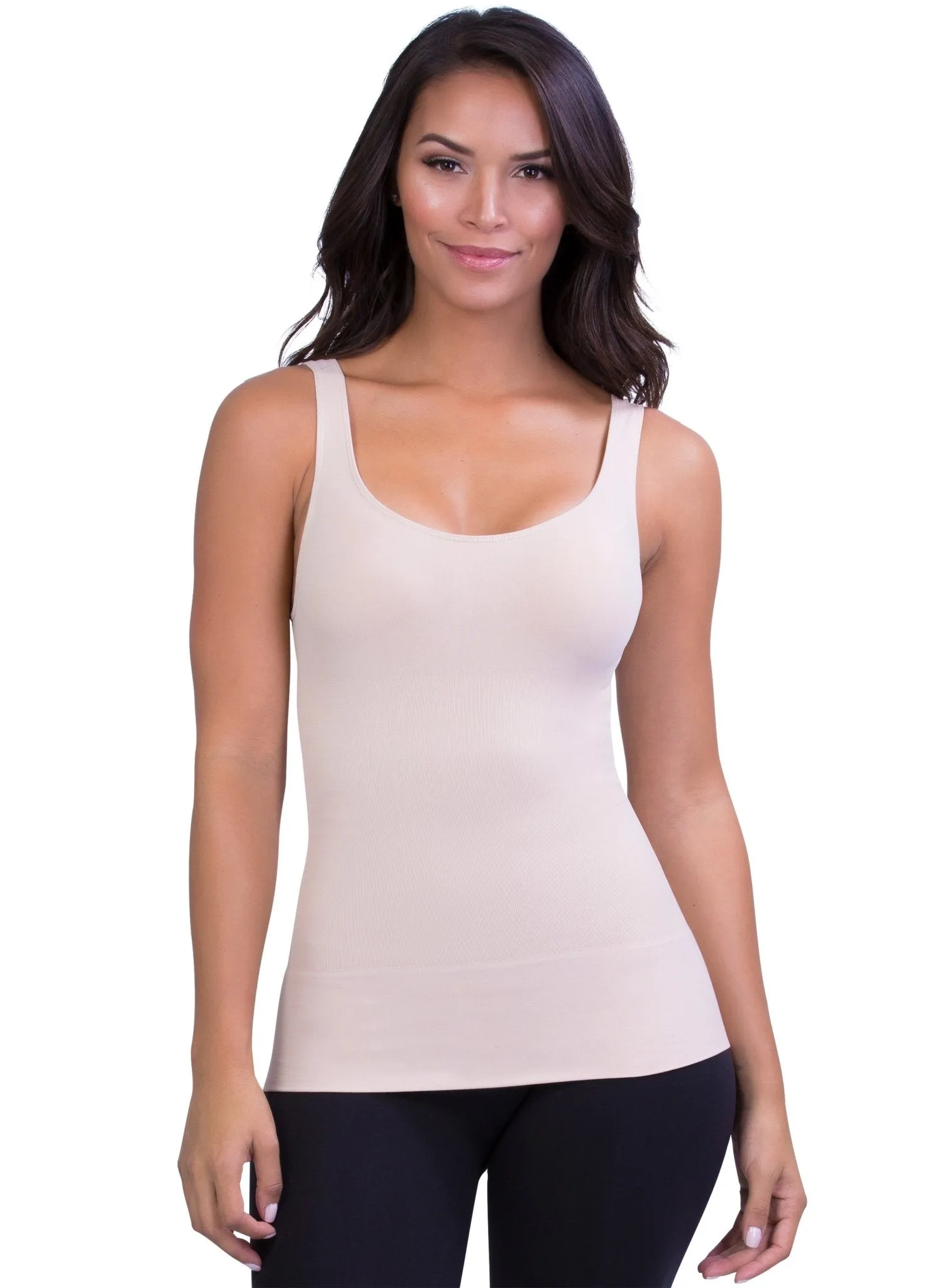 Mother Tucker Scoop Neck Tank - Nude