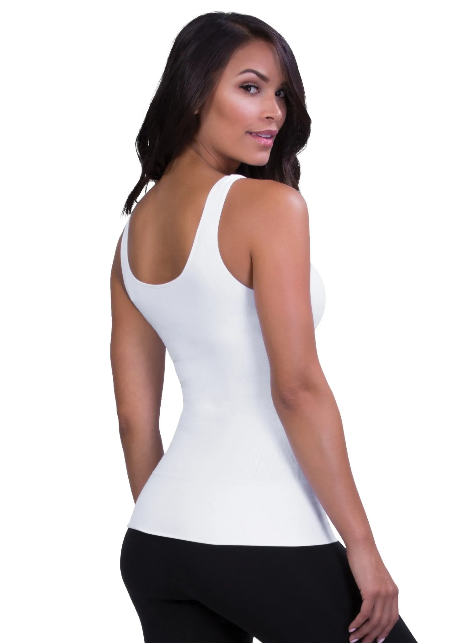 Mother Tucker Scoop Neck Tank - White