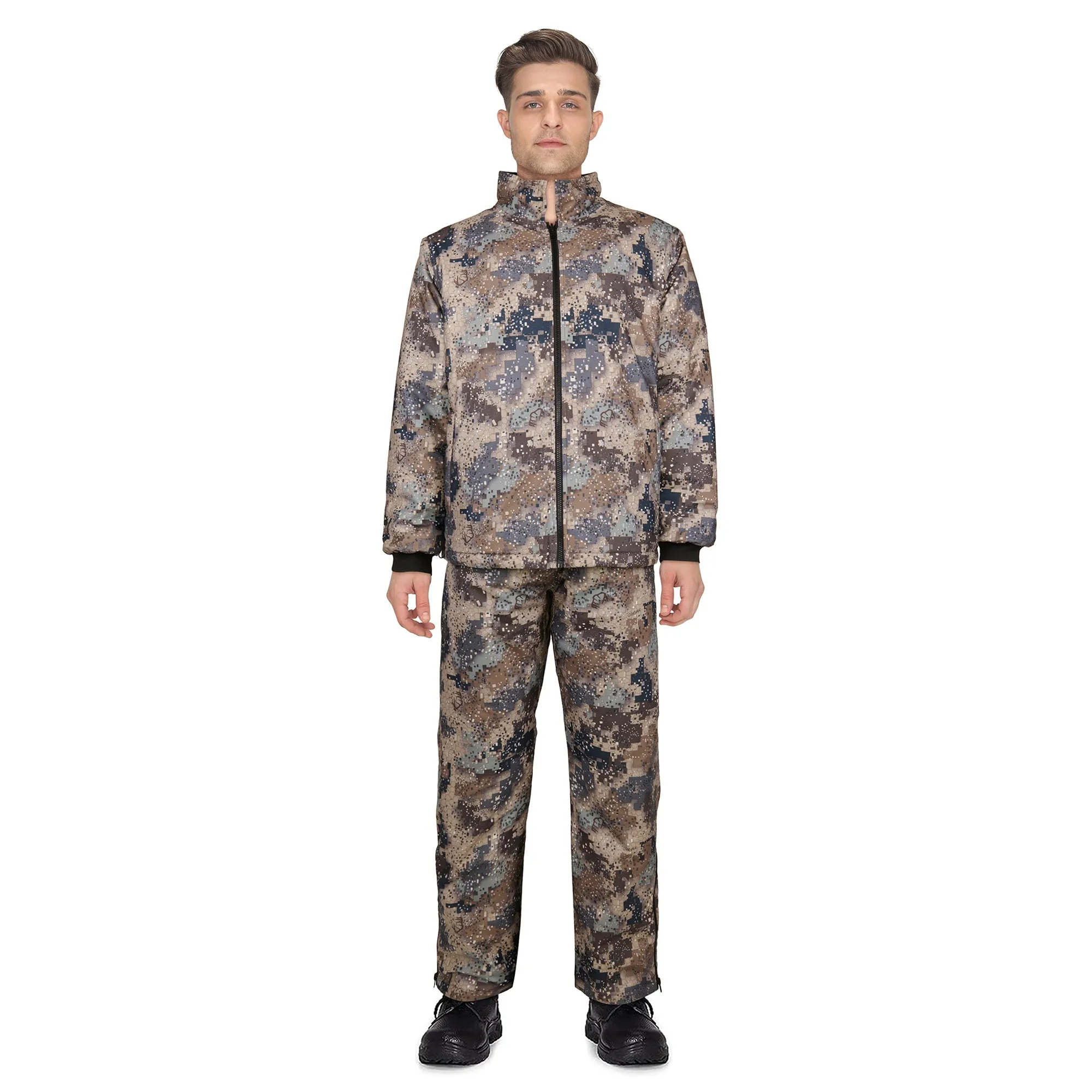 Mountain Ridge Men's 3-In-1 Camouflage Hunting Jacket