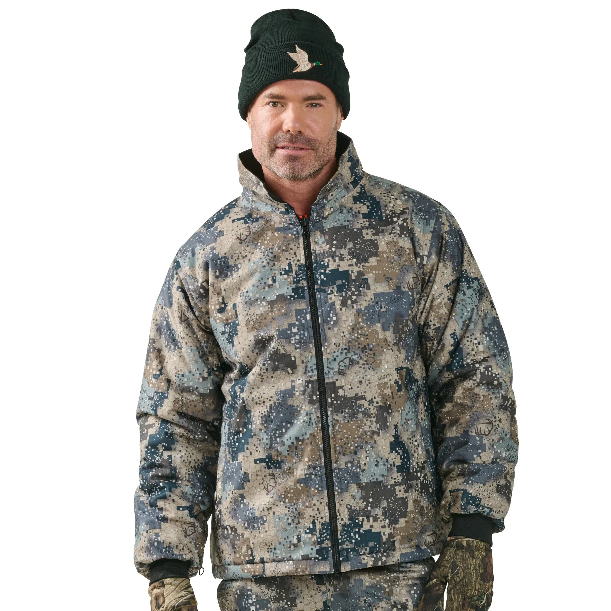 Mountain Ridge Men's 3-In-1 Camouflage Hunting Jacket