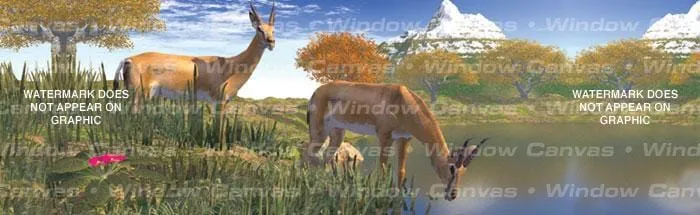 Natures Water Rear Window Decal