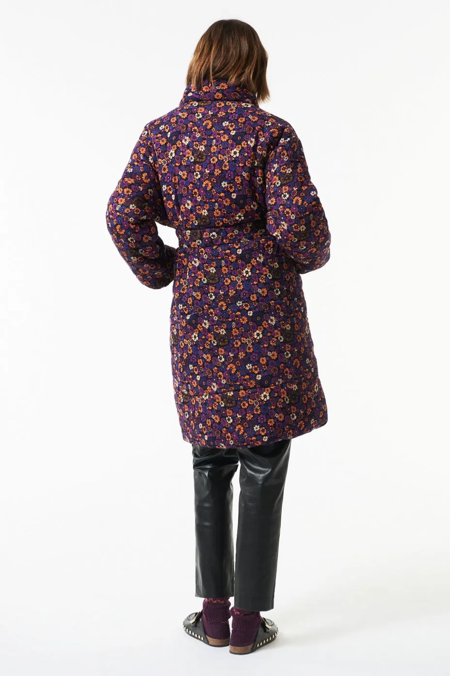 PAOLI COAT - PURPLE