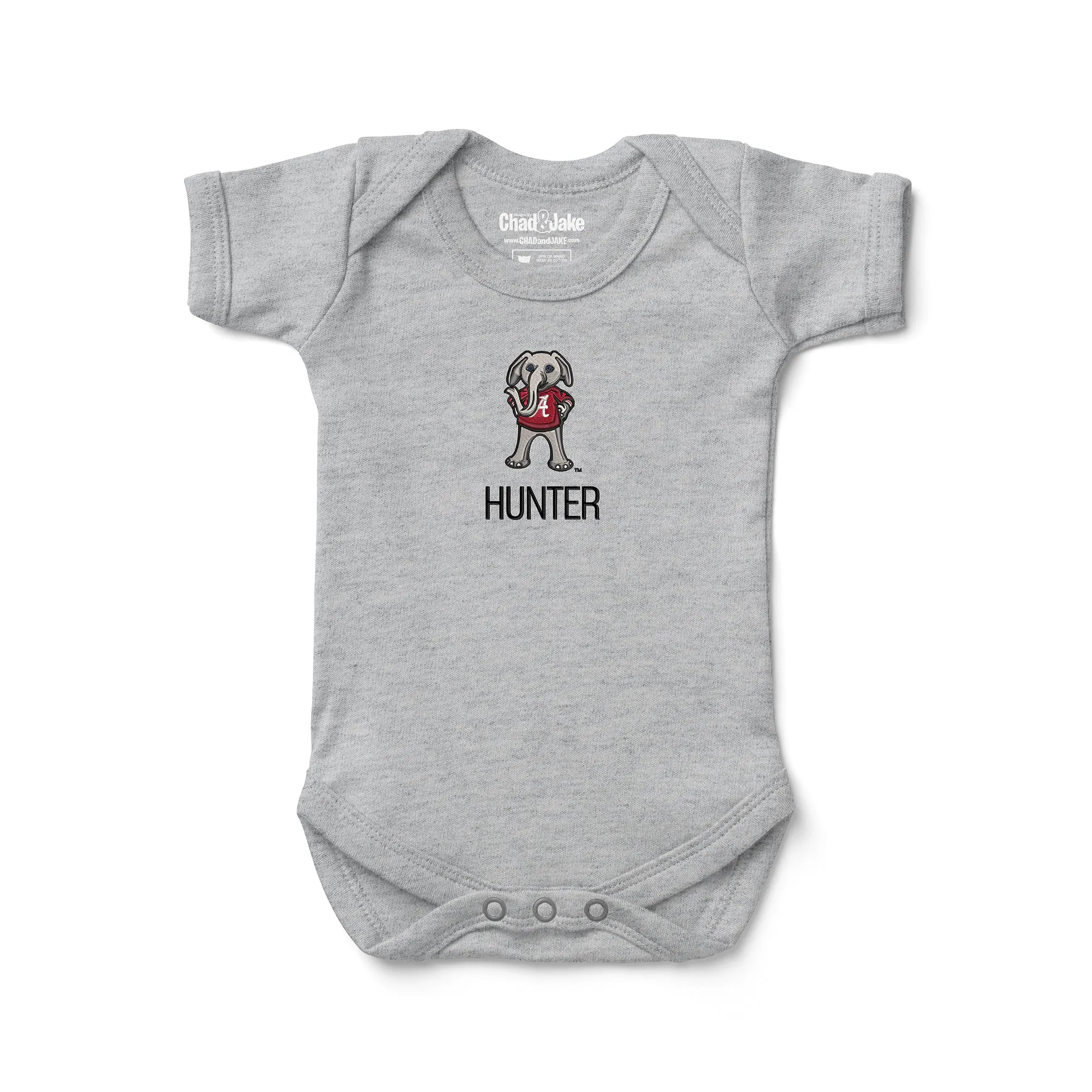 Personalized Alabama Crimson Tide Big Al Bodysuit