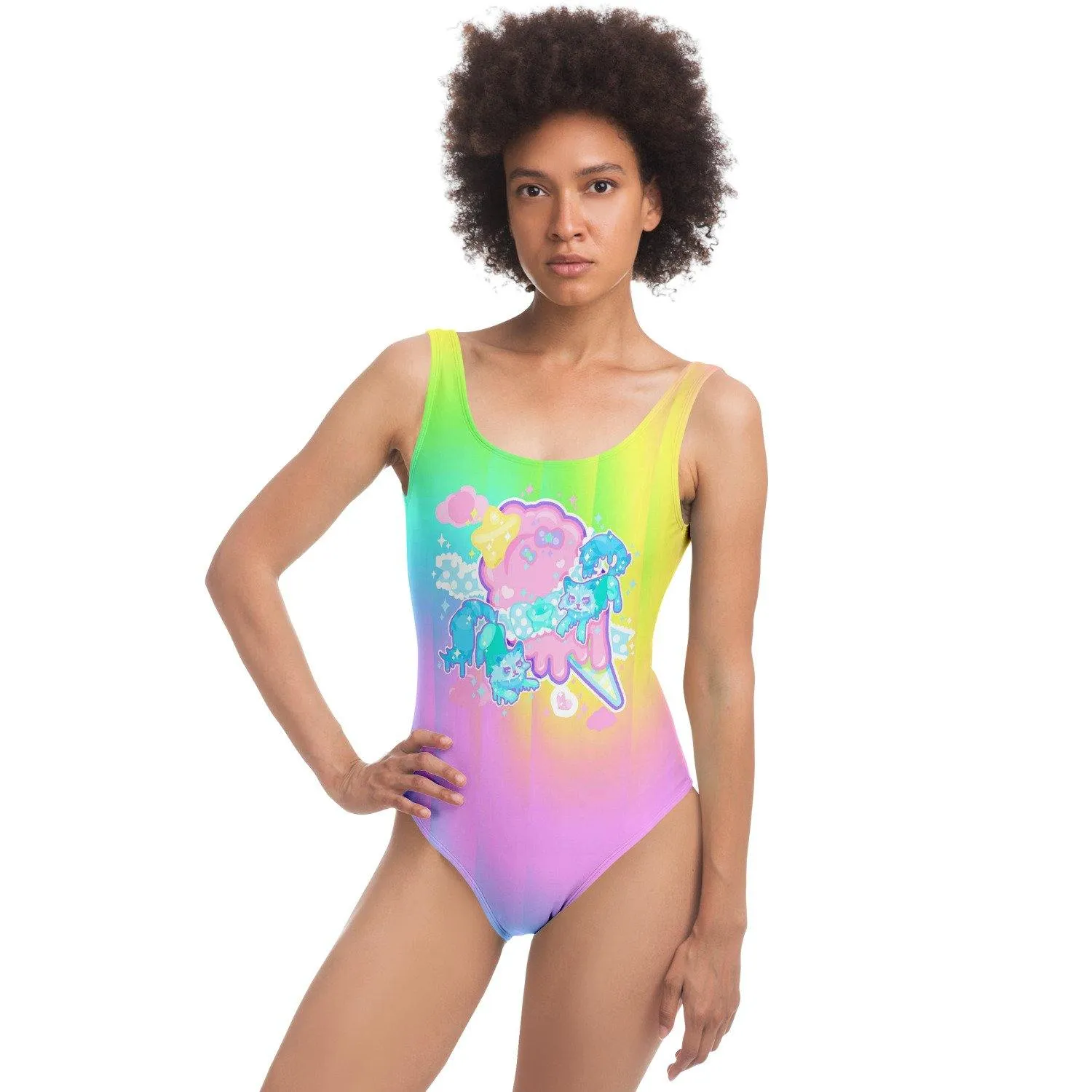 Psychedelic Pussycat Swimsuit