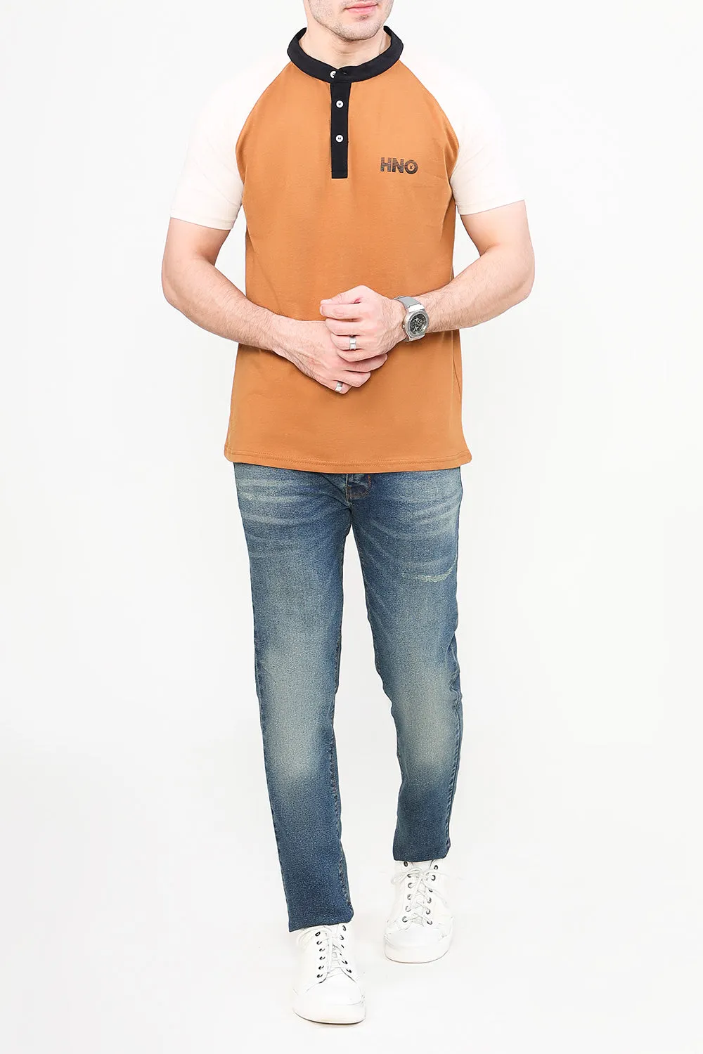 Raglan Henley Shirt