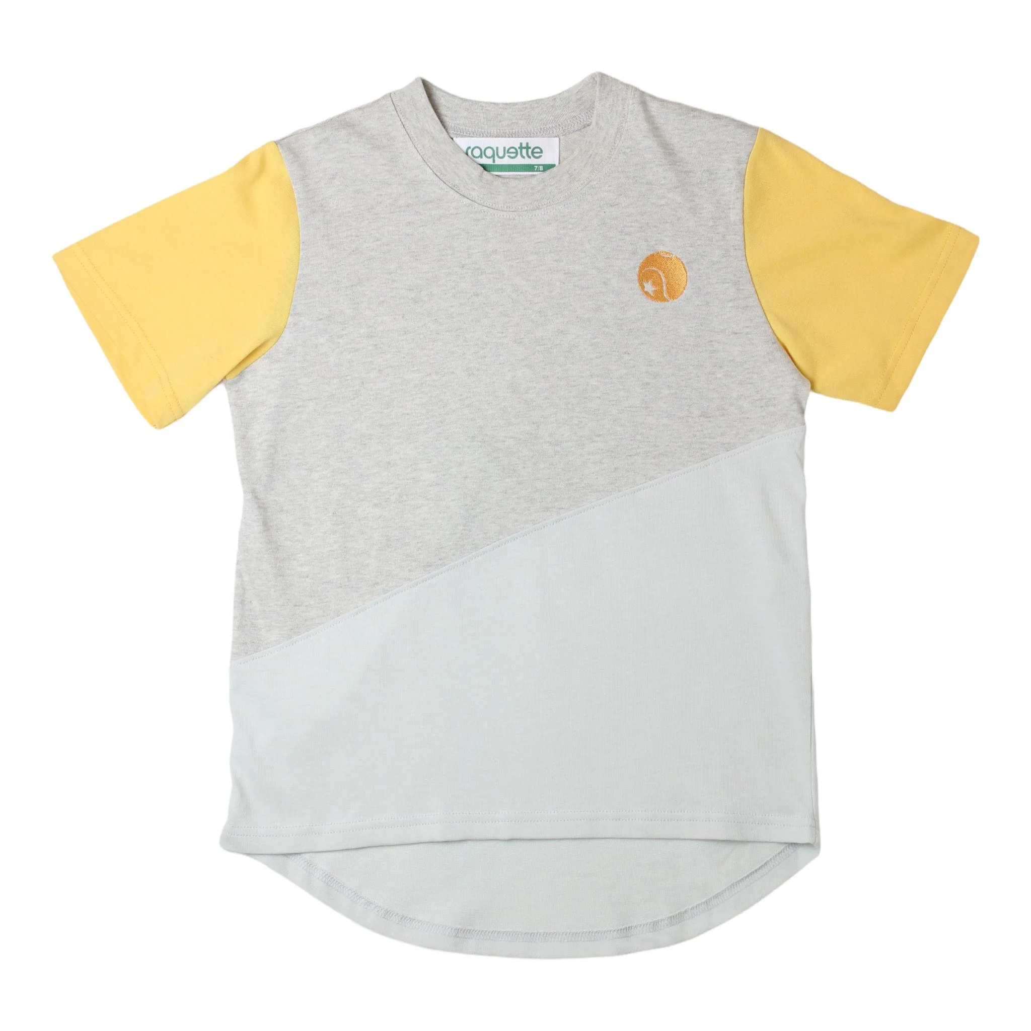 Raquette Baseline Pastel Tricolor Short Sleeve Tee