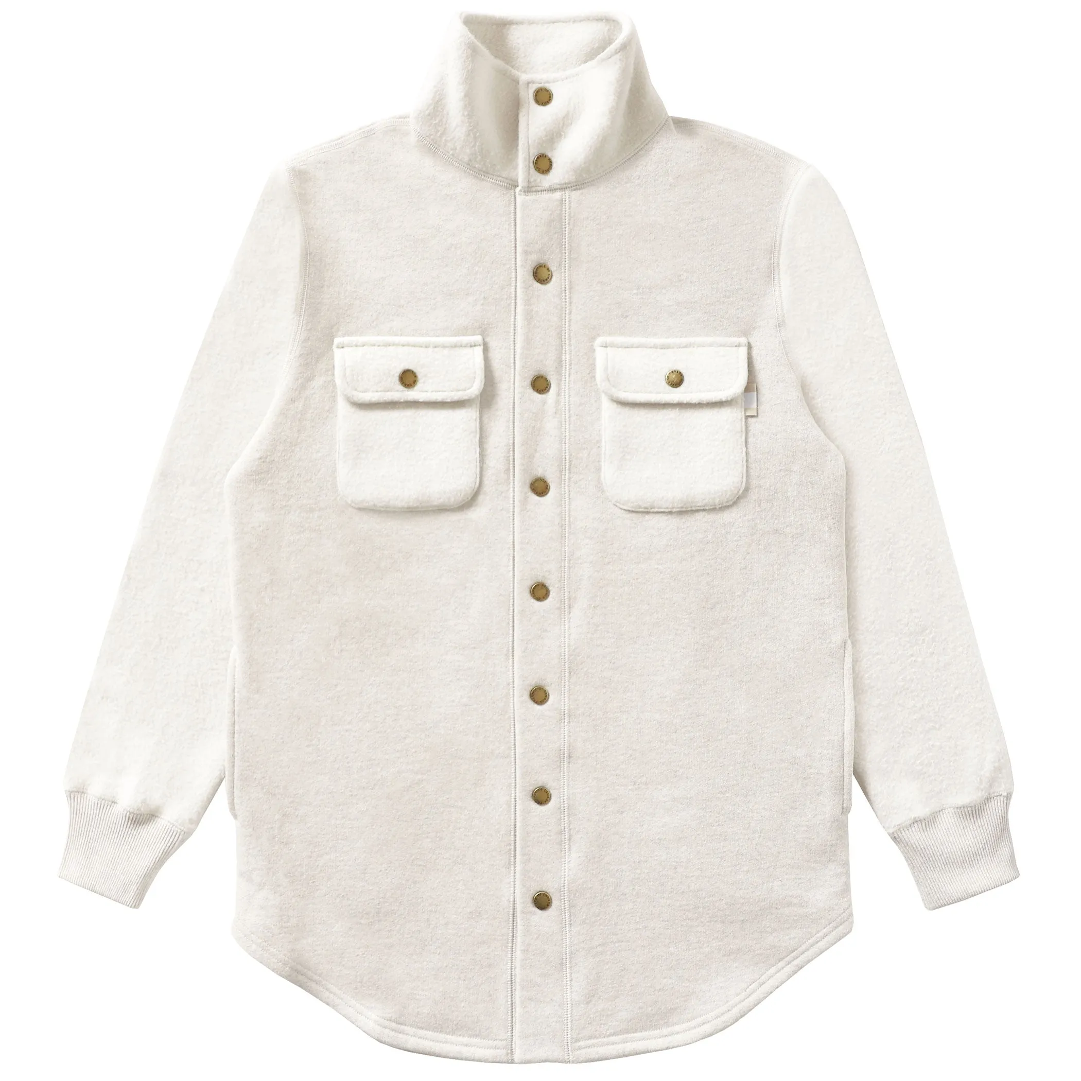 Reverse Fleece Jacket Eggshell - Unisex