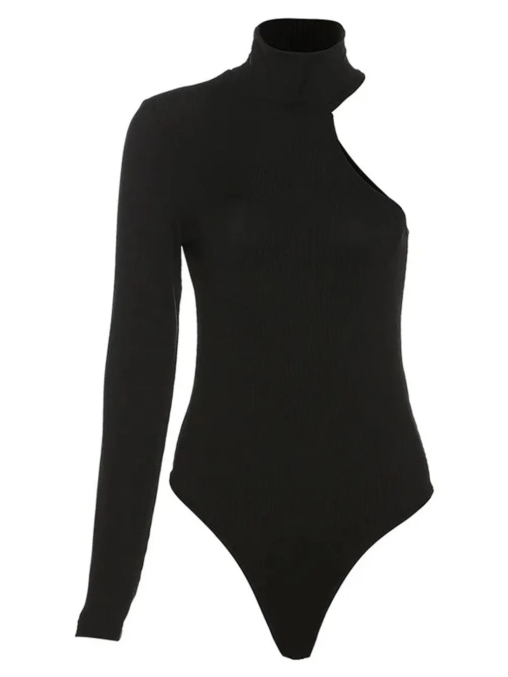 Skylar One Shoulder Kintted Bodysuit