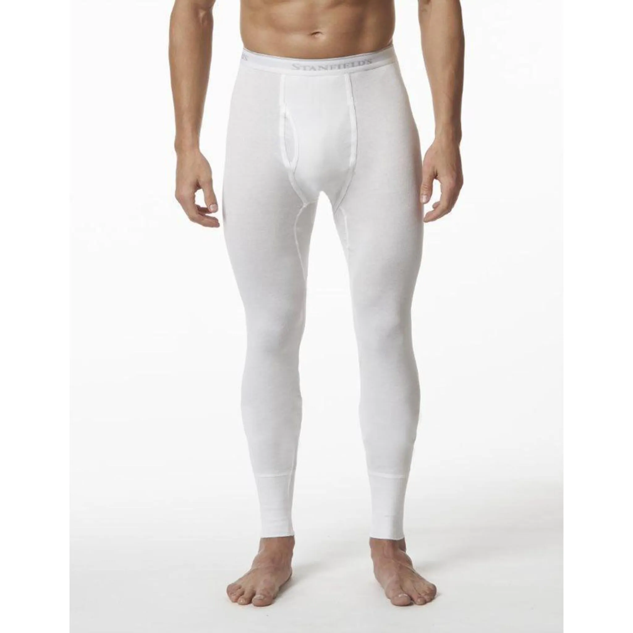 Stanfield's Men's Long Johns 2512 - 100% Premium Cotton, Reinforced Spandex Cuffs, Pack of 2, Ultimate Comfort & Durability, Ideal for Cold Weather | Sizes S-3XL