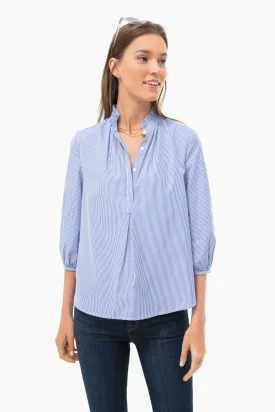 Striped Sara Henley Shirt