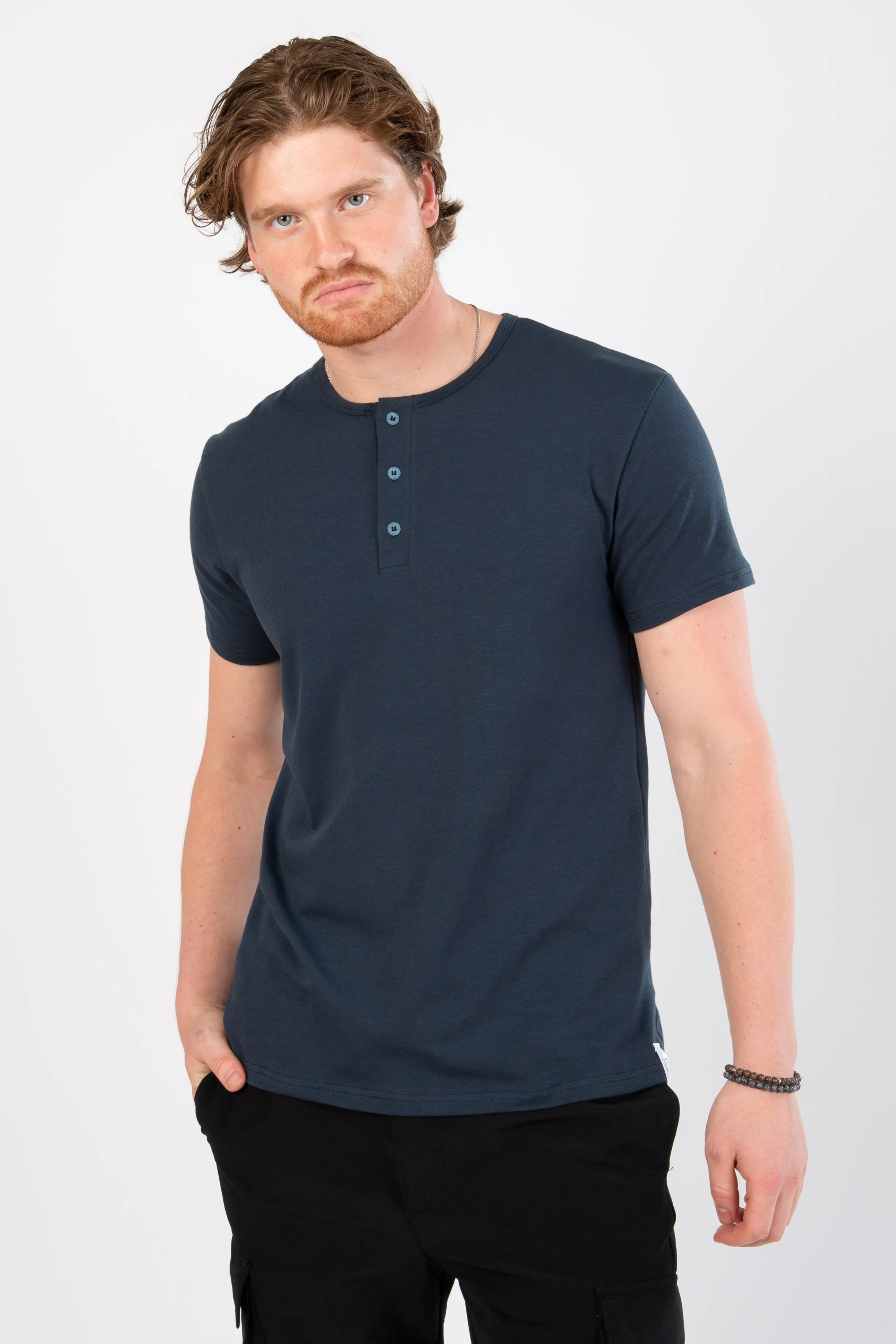 T-shirt henley - Nopal