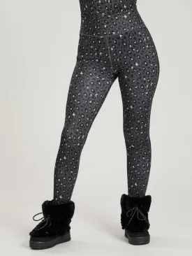 The 'Alpine' legging in black leopard